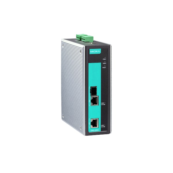 Indust. Gigabit Secure Router, 1Wan, Firewall/Nat, 10Vpn Tunnel, Edr-G902